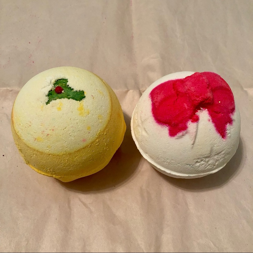 LUSH Christmas Bathbomb Bundle Set